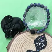 Child's Sodalite and Lava Stone Aromatherapy Diffuser Bracelet - Intuition, Focuses Energy and Guidance