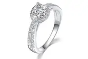 Solid 925 Sterling Silver Magnifico Ring