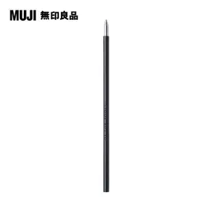 【MUJI 無印良品】三角多色原子筆芯/黑