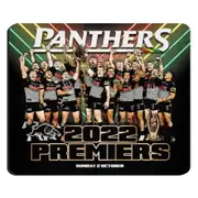 Penrith Panthers NRL Premiers Premiership 2022 Back To Back Team Image Mouse Mat Pad