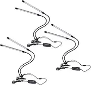 Mellisso 3X USB LED Indoor Grow Light,40W Full Spectrum Phyto Lamps Sunlight White for Plants House Hydroponics Box
