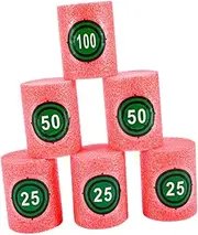 CORHAD Sticky Ball Game Toy 12pcs Eva Cans Targets Boys and Girls Outdoor Sports Equipment