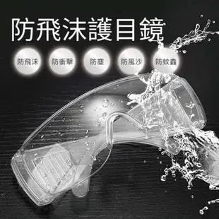 摩達客-防疫防飛沫防塵護目鏡(兩入組) (3.9折)