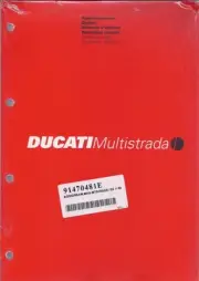 2005 Ducati Multistrada 1000 91470481E SUPPLEMENT ONLY shop manual-ENGLISH/ITALY