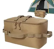 Foldable Camping Bag Camping Equipment Bag Travel Storage Bag Outdoor Cooking Bag Camping Equipment Organizer Waterproof Bag Cookware Storage Bag Foldable Cookware Bag Stove Canister Bag Travel