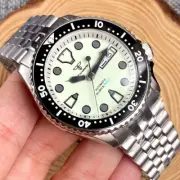 42mm Tandorio Light Green Luminous Dial Sapphire Glass NH36 Automatic Mens Watch