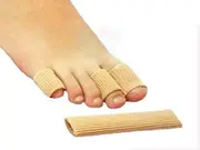 1 Pair AXIGN Medical Gel Toe Tube (Open) - Foot Pain Corn & Callus Relief