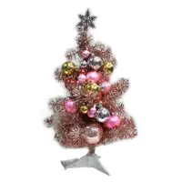 在飛比找蝦皮購物優惠-金卡價238 二手 聖誕樹含裝飾品約50 公分 399900