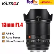 VILTROX 13mm F1.4 Z Mount Lens Super Wide Angle APS-C Prime Lens fr Nikon Camera