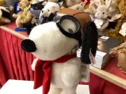 Steiff Snoopy Flying Ace, Limited Edition, Number 221 Mohair - BEAR SHOP