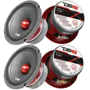 4 DS18 PRO-X5.4BM 300W Max 5.25" Midrange Loud Speakers 4 Ohm High Strength New