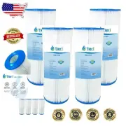 Durable Spa Filter Cartridges - 4-Pack, 25 sq ft Filtration for Easy Maintenance