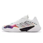 ADIDAS 網球鞋 BARRICADE W 白 銀 愛迪達 女鞋 BOUNCE 運動鞋 【ACS】 GW3817