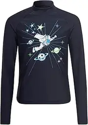 [adidas] X Disney Buzz Lightyear Boys Youth 8-20 Long Sleeve Rash Guard Shirt
