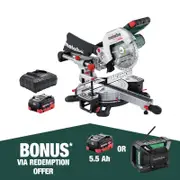 Metabo 18V 216mm Slide Mitre Saw Kit AU61421600