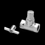 T&S Brass B-0416 Straight Loose Key Stop - 1/2" NPT Female Inlet & Outlet