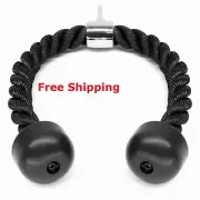 US SELLER Tricep Rope Cable Attachments Grip Pull Down Press Home Gym NEW