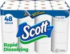 Scott Rapid-Dissolving Toilet Paper - 48 Double Rolls (96 Regular Rolls)