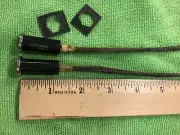 Two 120 volt Red Indicator Light with High Temp Leads