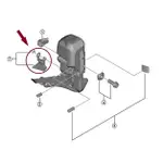 【放肆拜客】SHIMANO 105 DI2 消音塊 FD-R7150 前變速器修補件 原廠公司貨