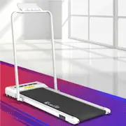 38cm Belt Everfit Electric Treadmill Walking Pad Under Desk Home Gym Fitness White