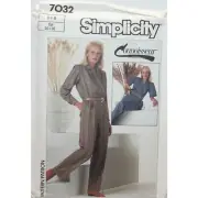 Simplicity 7032 Sewing Pattern Jumpsuit Size 6-8 UNCUT