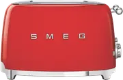 Smeg TOASTER 50's STYLE 4 SLOT RED