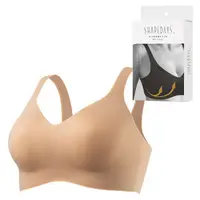 在飛比找DOKODEMO日本網路購物商城優惠-[DOKODEMO] 形狀的胸圍護理夜胸罩24小時乳房胸罩M