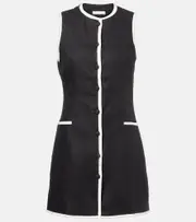 [Faithfull] Faithfull Leria linen minidress AU 10 black