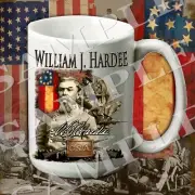 William J. Hardee Signature Series 15-ounce American Civil War themed coffee mug