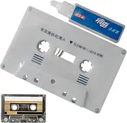 Cassette Tape Cleaner,Cassette Tape Cleaning Kit - Dust Remover, Compact Care Kit for Boombox Home Deck Recorder