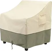 COSFLY Patio Furniture Covers Waterproof , Outdoor Chair Covers 1 Pack Heavy Duty - Fits up to 29W x 30D x36H Inches (1 Pack)