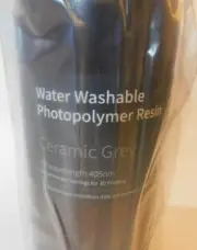 Elegoo Water Washable 3D Printer Resin 1000g UV Wavelength 405nm Ceramic Grey