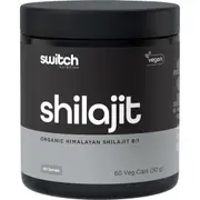 Shilajit Organic Himalayan Shilajit 8:1, 60 Caps - 30g