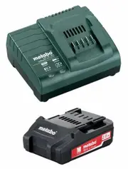 Metabo HJAPOWERPACK - 18V Starter Pack - 1 x 2.0Ah Battery + Charger