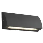 CROWN LIGHTING 240V 8W LED SMD Curved Large Rectangular Wall Light & Driver