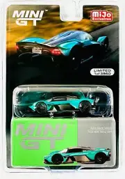Aston Martin Valkyrie Aston Martin Racing Green #600 Mini GT Mijo Exclusive 1:64