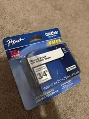 P-Touch TZe-2412PK (2 Tapes) 3/4”