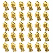 Brilliant Smart Home Control Panel 30Pcs 3D Printer Nozzle Accessory MK8 0.4mm