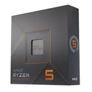 AMD 100-100000593WOF Ryzen 5 7600X Processor, Zen 4, AM5 6-Core/12-Threads CPU, 5.3GHz Boost