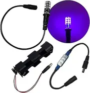 Blacklight LED Wave Ripple Flicker Special Effects Lighting kit for Props Scenery Fluorescent Paints 12 Volt DC