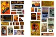 HO Scale Posters/Signs Kits -- Turn of the Century II 1890s-1920s