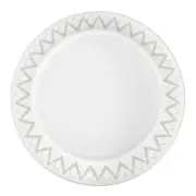 Highmark Paper Plates, 8-3/4", Printed White, Pack Of 125