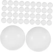 GANAZONO 100pcs Glow Dark Table Tennis Balls High Elasticity Plastic for Night Play Durable and Family Friendly Sports Accessories for Games and Parties