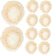 OATIPHO 10pcs Elastic Hair Nets for Ballet Bun Covers with Lace Decoration Durable and Comfortable Hair Accessories for Dance Versatile Use Various Occasions