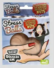 Stress BALLS Toy for Adults - Secret Santa - Kris Kringle Gift - Funny Novelty