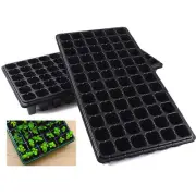 10 Pack Seed Starter Kit, 72 Cell Seedling Trays Gardening Germination Plasti...