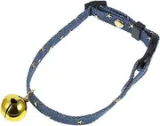 Adjustable Small Pet Collar for Cats and Kittens Safety Necktie with Bell Durable and Washable for Daily Wear and Special Occasions with Bell