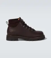 [Loro Piana] Loro Piana Beinn Walk leather lace-up boots AU 9 brown