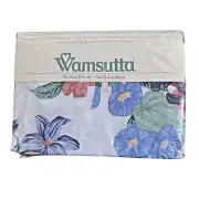 Vintage No Iron Percale WAMSUTTA Full Fitted Sheet 54x75" 73340 Honeysuckle NWT